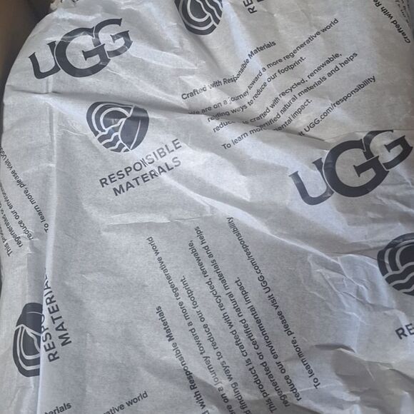 UGG Women's Neumel Platform Black Suede Zip Boots Size 7 NIB - Picture 15 of 15